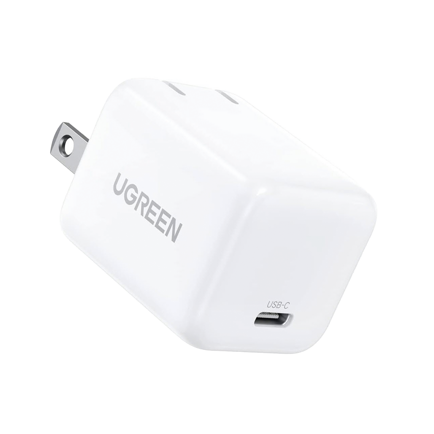 Cargador Mini de 20W Serie Nexode | 1 USB-C | Carga Rápida | Tecnología GaN II | PD3.0/QC4.0/QC3.0/ QC2.0 /QC1.0 AFC, FCP, BC1.2, Apple/Samsung | Carga Inteligente | Múltiple Protección | Color Blanco.