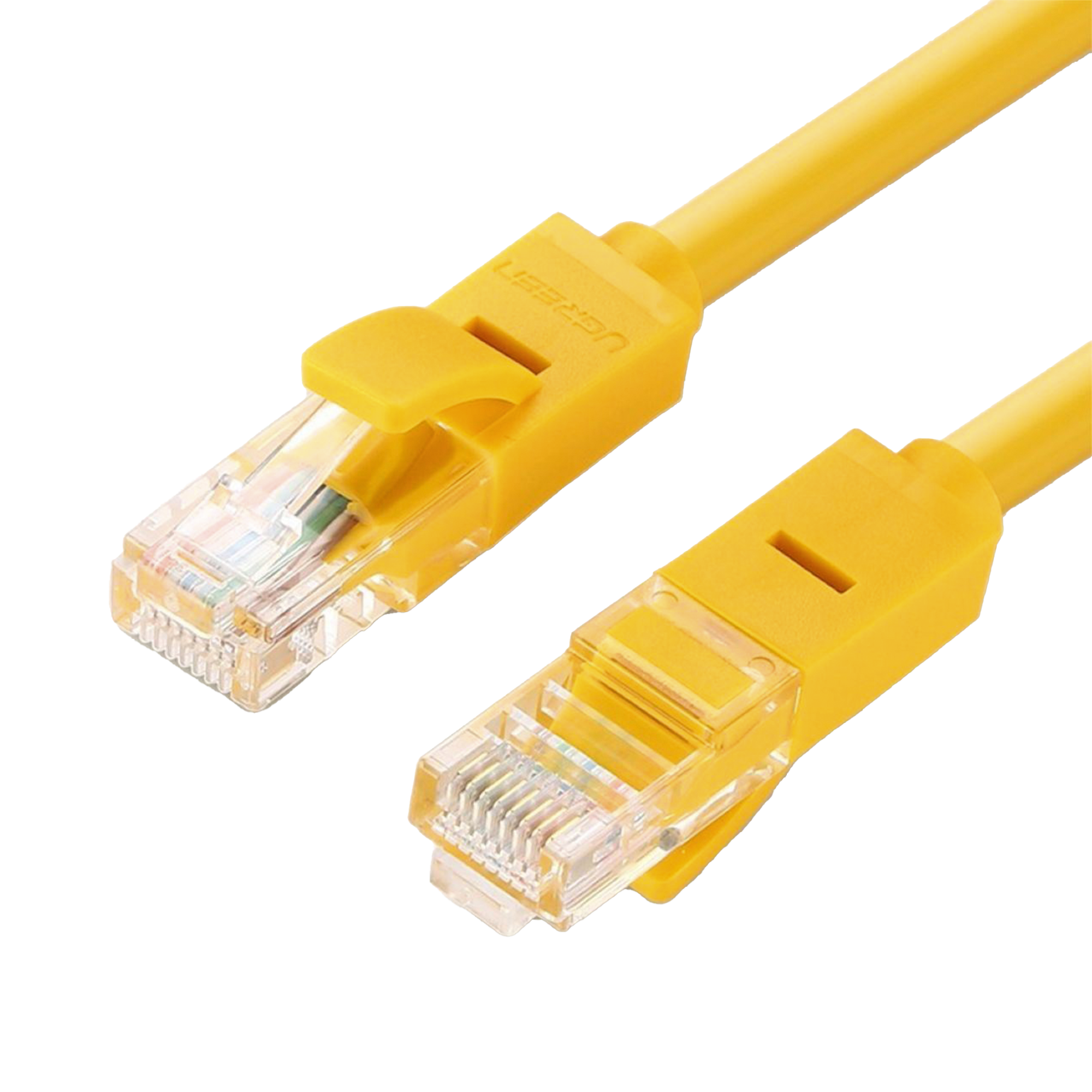 Cable UTP Ethernet Cat 6  Color Amarillo 5 Metros