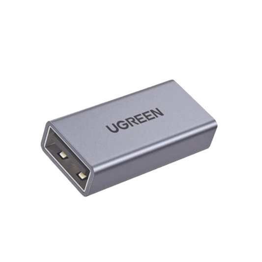 Adaptador USB-A hembra a USB-A hembra / USB 3.0 / Velocidades de Transferencia de Datos de hasta 5 Gbps / Carcasa de Aluminio / Compacto y Portátil / Plug & Play / Compatible con versiones anteriores de USB.