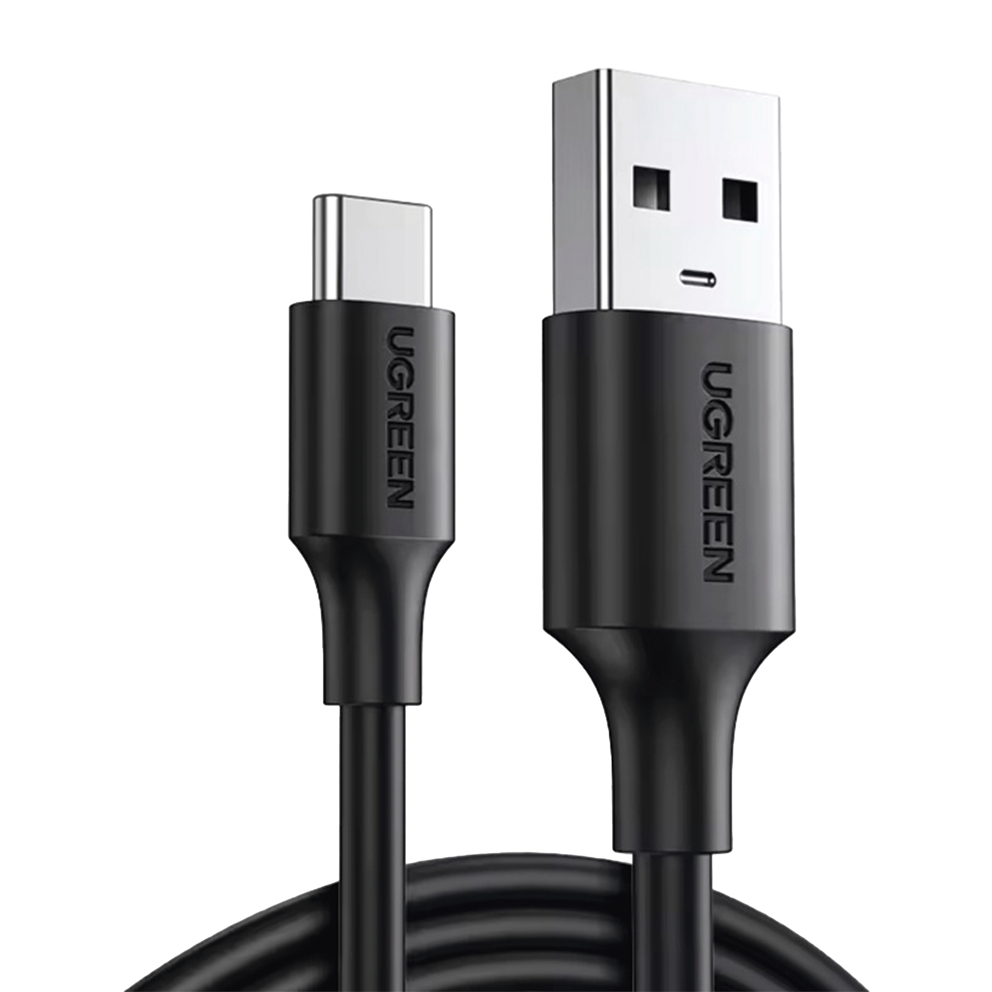 Cable USB-A a USB-C | 2 Metros | Carga y Sincronización de Datos | Carga Rápida 60W | Datos 5 Gbps | QC 3.0/2.0 | FPC | AFC | Protección Integrada | Duradero y Flexible| Caja ABS | Cubierta de TPE | Color Negro.