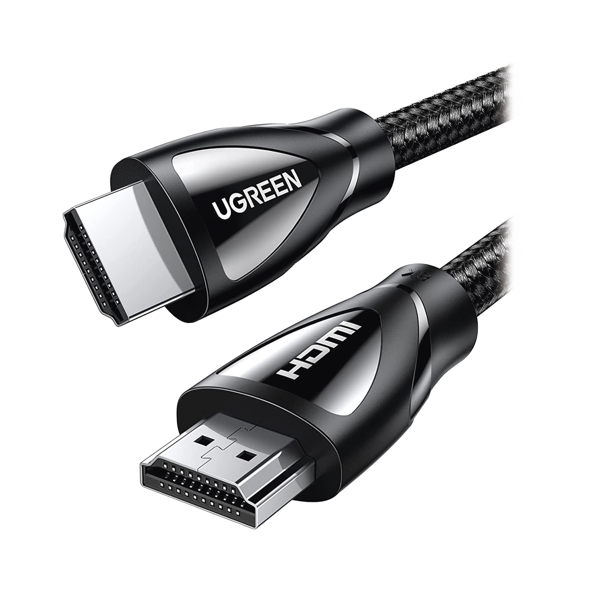 Cable HDMI 2.1 de Nylon Trenzado / 1 Metro / 8K@60Hz/4K@120Hz / eARC (Canal de Retorno de Audio / HDR10+ / VVR / HEC (Canal Ethernet HDMI) / ALLM / 3D / Dolby Atmos / Dolby Visión / 48 Gbps / Mayor Duración.