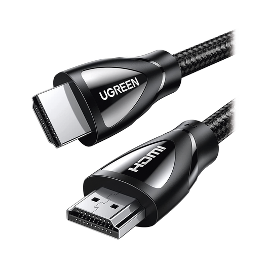 Cable HDMI 2.1 de Nylon Trenzado / 5 Metros / 8K@60Hz/4K@120Hz / eARC (Canal de Retorno de Audio / HDR10+ / VVR / HEC (Canal Ethernet HDMI) / ALLM / 3D / Dolby Atmos / Dolby Visión / 48 Gbps / Mayor Duración.