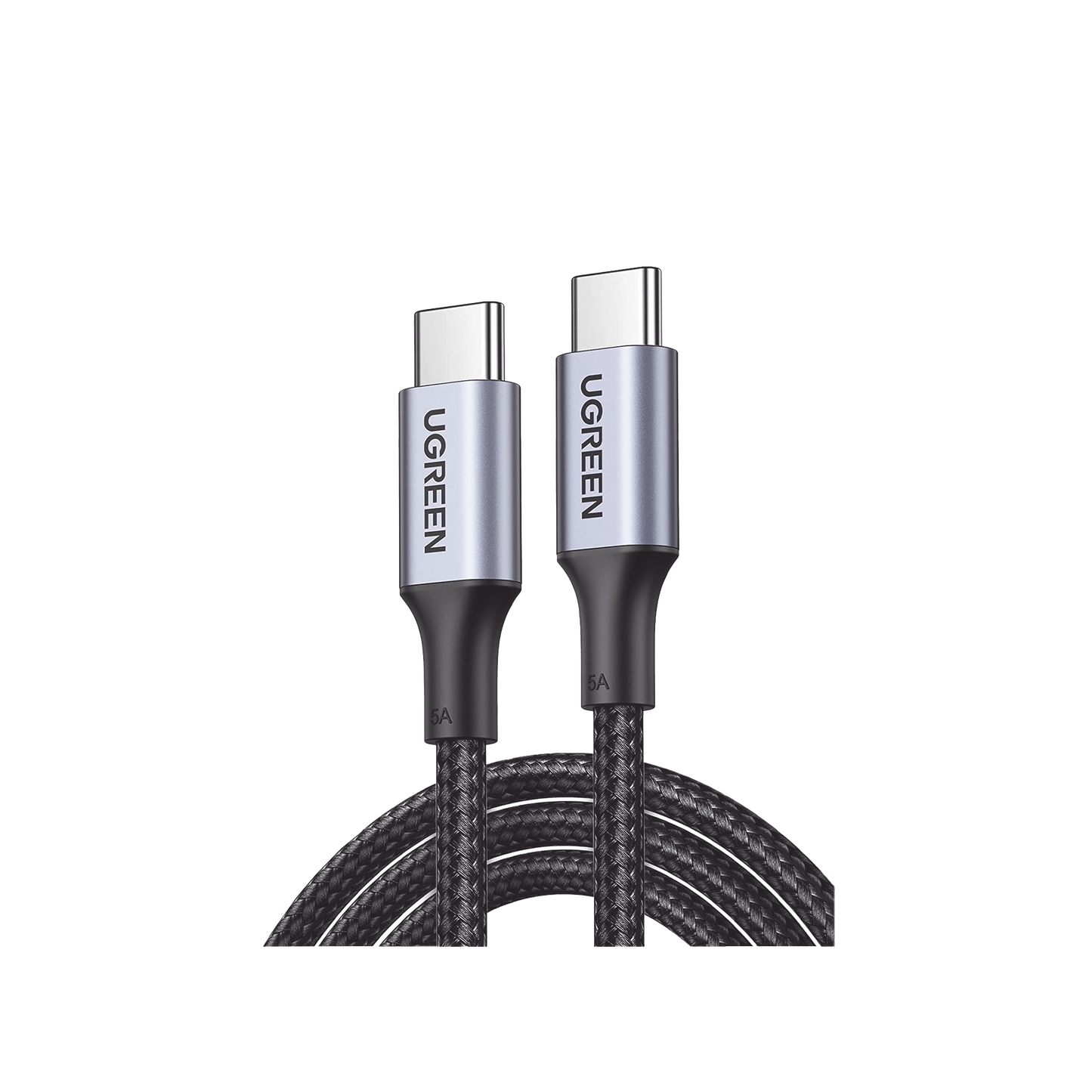 Cable USB-C a USB-C | 3 Metros | Carga Rápida de hasta 100W | Transferencia de datos 480 Mbps | PD3.0 | QC4.0/3.0/2.0 | FPC | AFC | Protección Integrada| Caja de Aluminio | Nylon Trenzado | Amplia Compatibilidad | Color Negro.