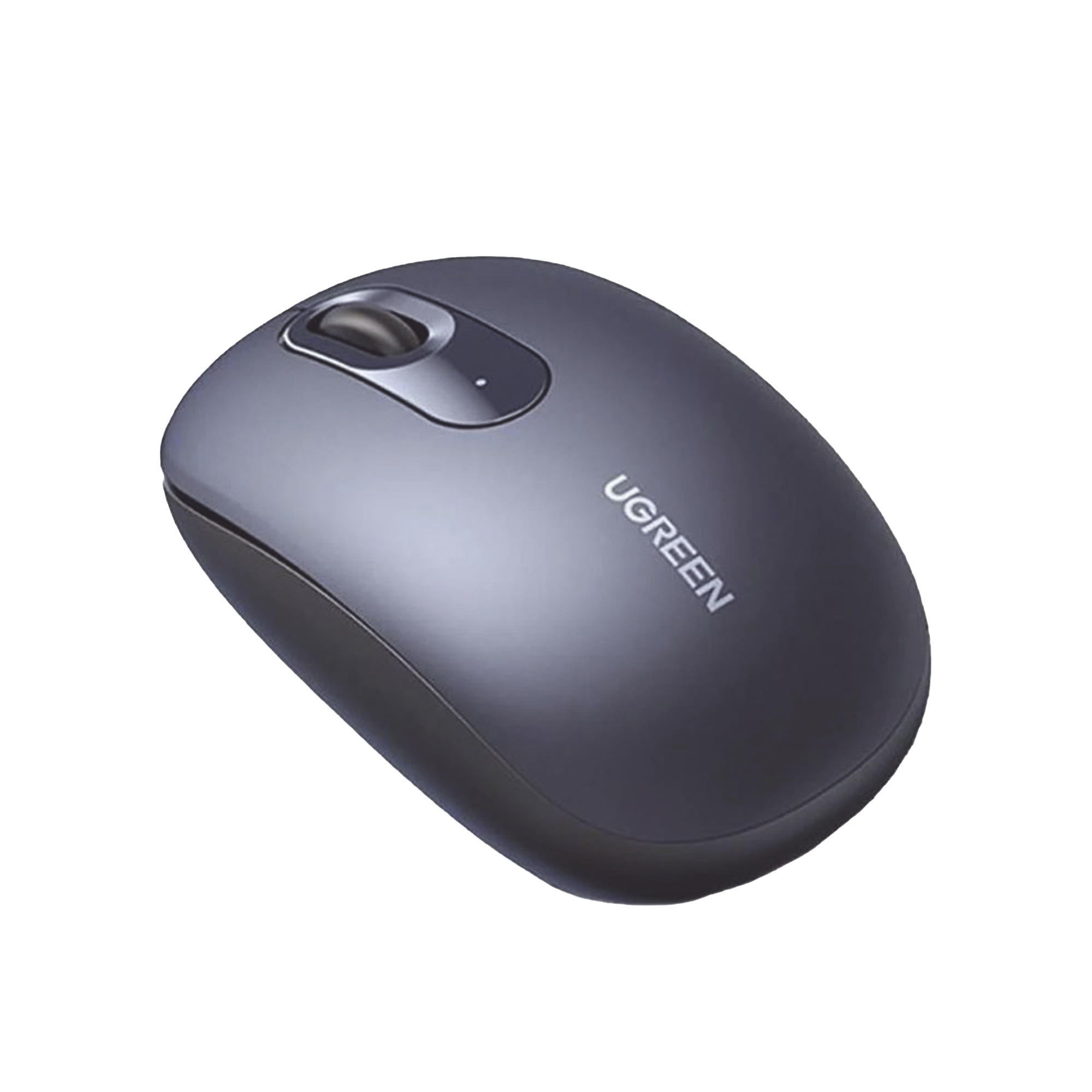 Mouse Inalámbrico 2.4G 800/1200/1600/2400 DPI / Función de 3 botones / Alcance 10m / Silencioso / Ergonómico / Anti-caída y Anti-interferencias / Color Midnight Blue / Batería Alcalina AA (incluida).