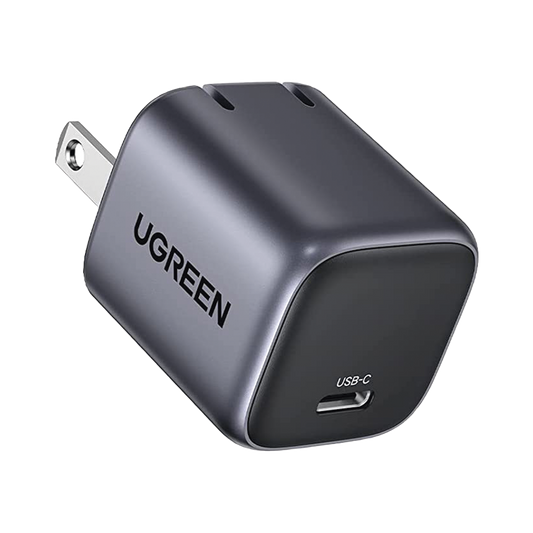 Cargador Mini de 30W serie Nexode | 1 USB-C de Carga Rápida | Tecnología GaN II | Power Delivery 3.0 | Quick Charge 4.0 | Carga Inteligente | Múltiple Protección | Mayor Eficiencia Energética | Tamaño Compacto.